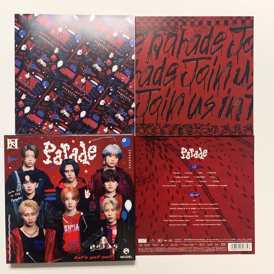 MAZZEL Parade MUZEUM盤 FC限定盤 CD+2Blu-ray - メルカリ