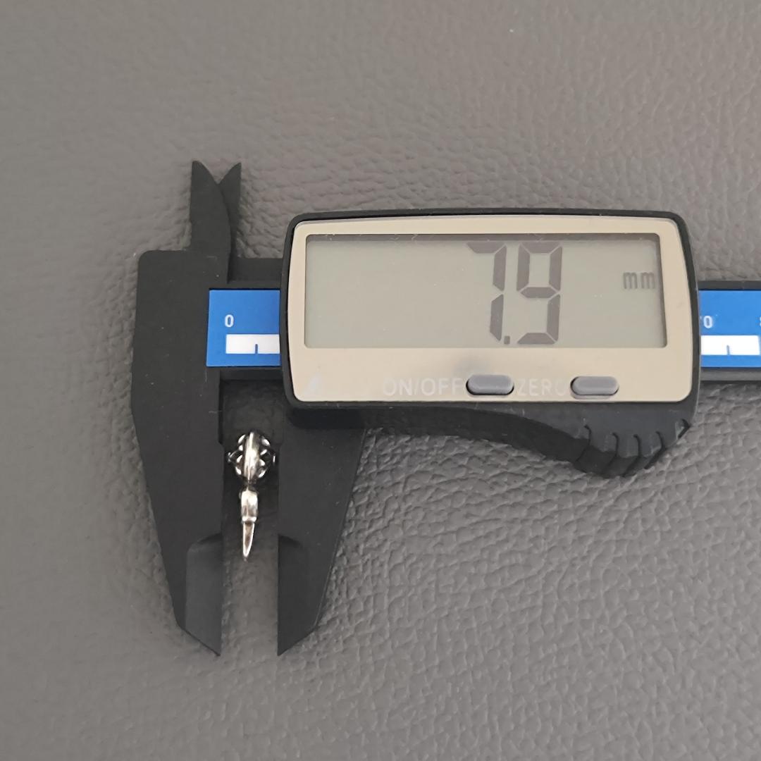 CHROME HEARTS クロムハーツ クロスボール ファスナーパーツ 925