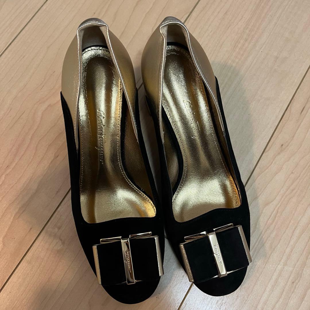 N*様 YELLOシューズ シルバー 厚底スニーカー