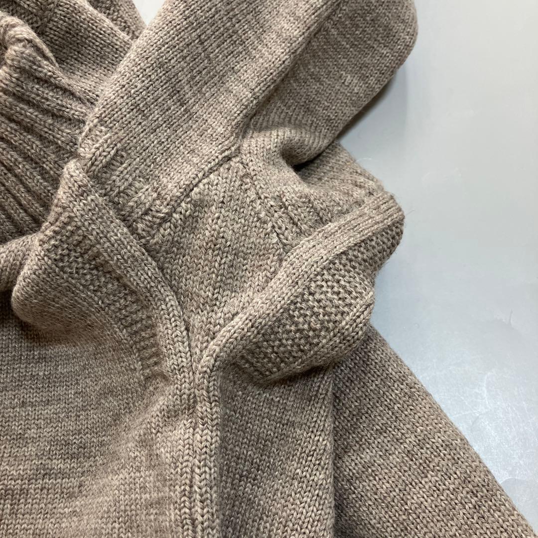 英国製 Le Tricoteur ル トリコチュール ガンジーニットカーディガン