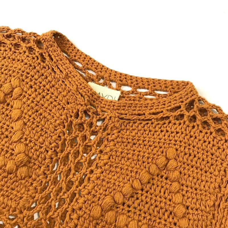 MAYDI マイディ HAND MADE ハンドメイド コットンニット ベスト - メルカリ