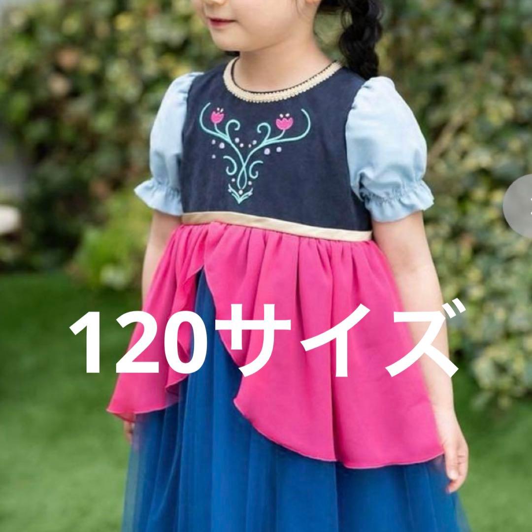 バースデイ コトリ アナ ワンピースドレス ディズニー アナ雪 120