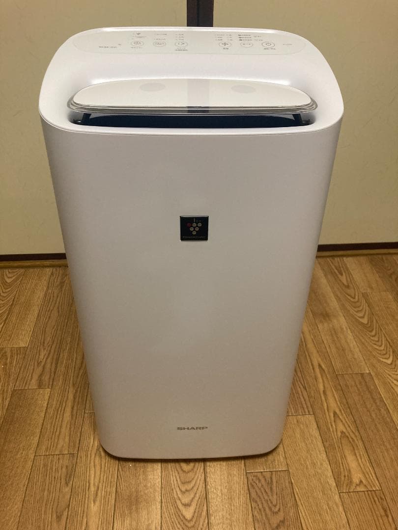 ★美品★21年製 KI-LD50-W SHARP 除加湿空気清浄機 除加湿空気清浄機 ホワイト系 KI-LD50-W [適用畳数：21畳 /最大適用畳