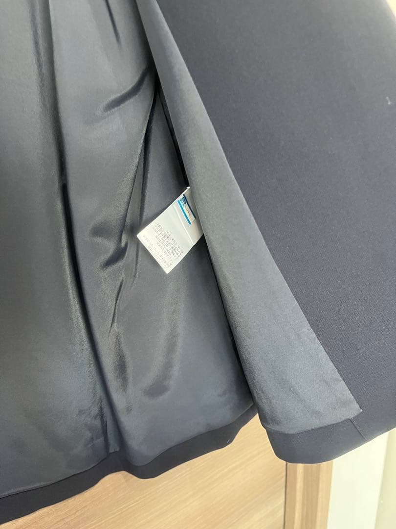 PLSTプラステVERY 高橋志津奈セットアップスーツネイビー クリーニング