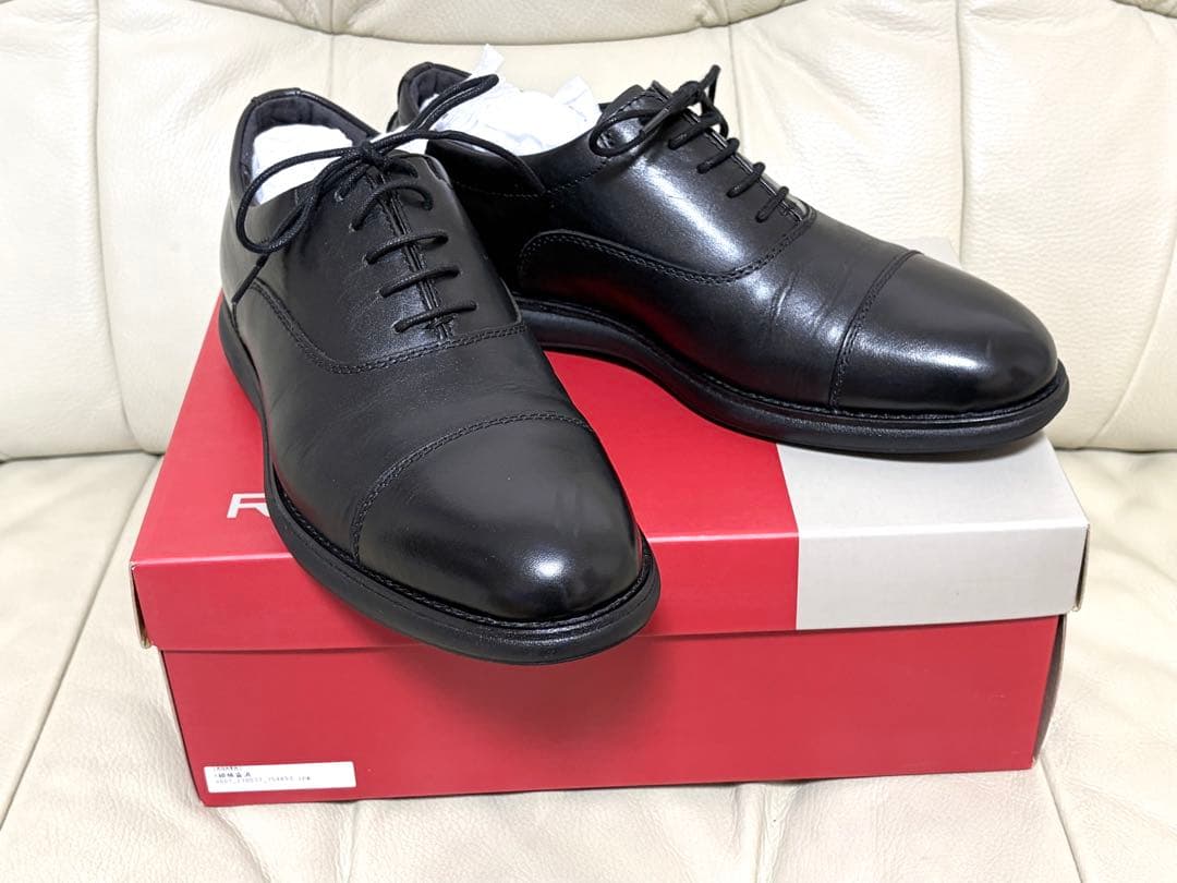 リーガルの革靴 ストレートチップ 24.5cm 黒 71WR