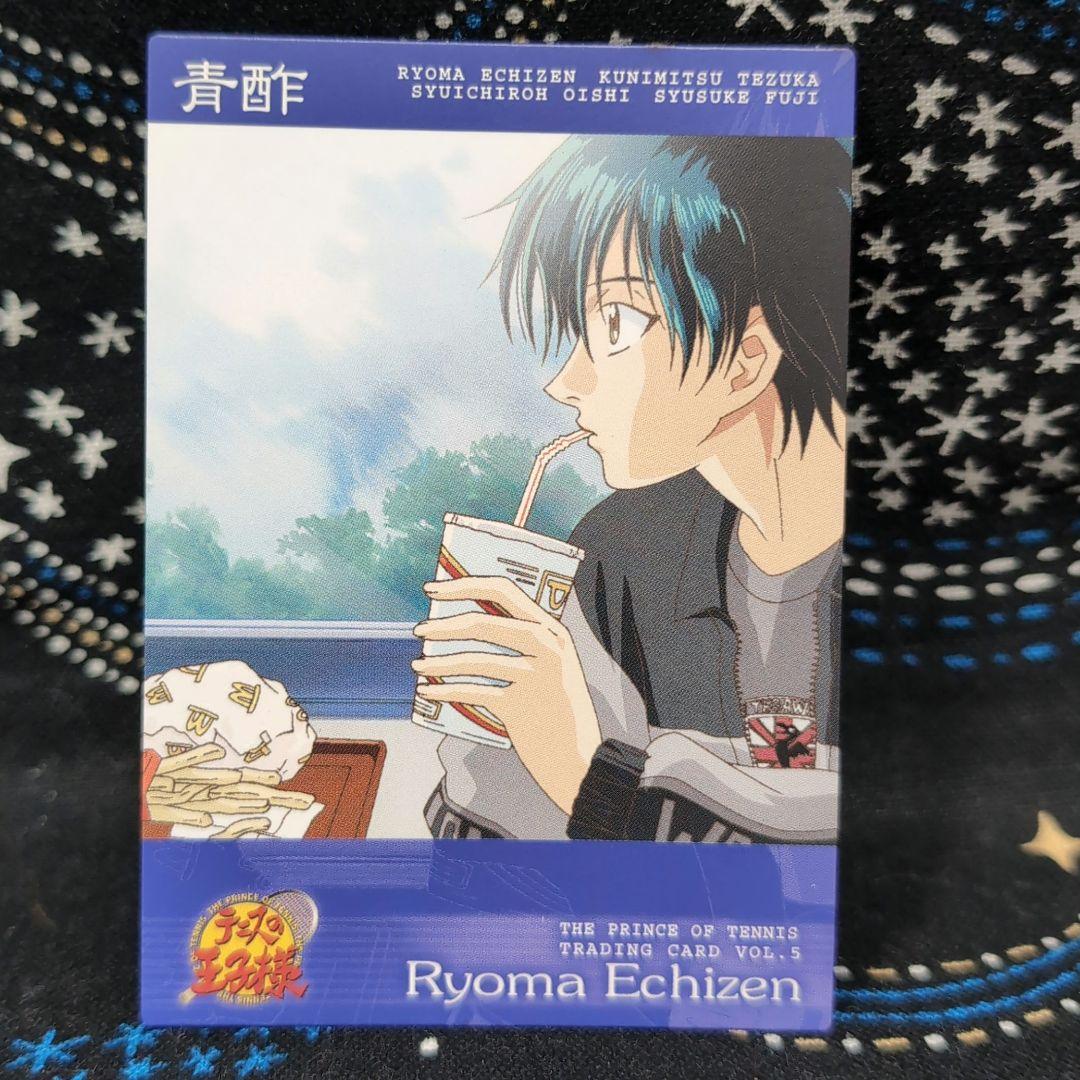 テニスの王子様 トレーディングカード 越前リョーマ 青酢カード - メルカリ