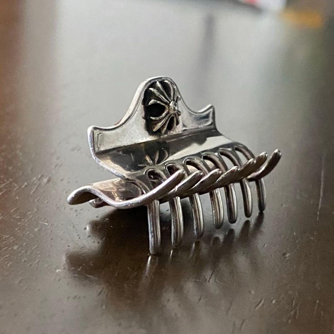 k*n様 CHROME HEARTS CHプラス ヘアクリップ バレッタ シルバ 楽天市場】CHROME HEARTS 銀座店 クロムハーツ SALE CHプラス ヘア