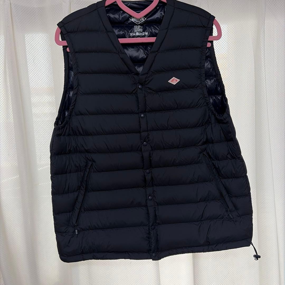 ダントン ベスト メンズ　ネイビー 楽天市場】DANTON ダントン メンズ ナイロン インサレーションカラー