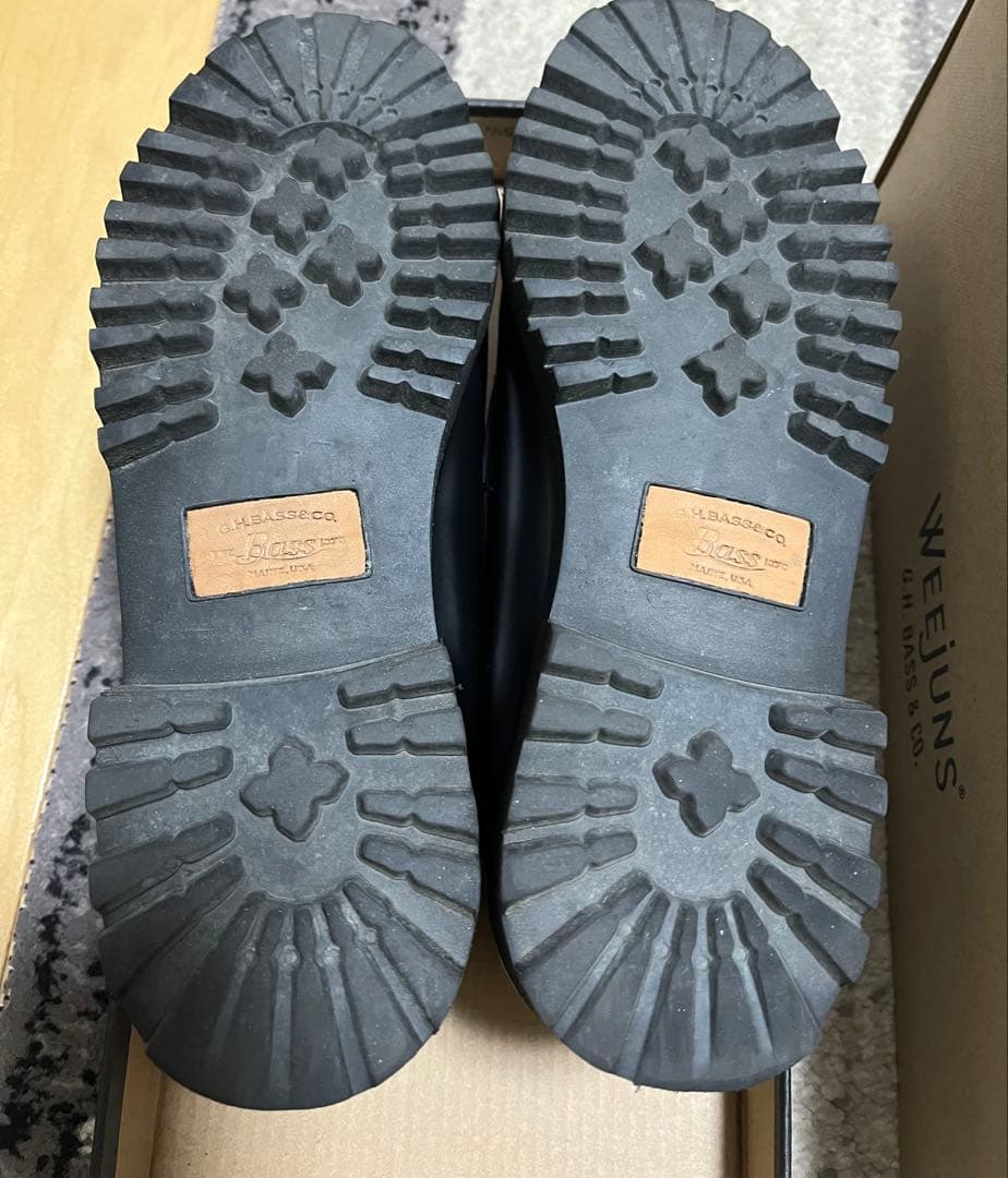 G.H.BASS ジーエイチバス タッセルローファー 厚底24cm