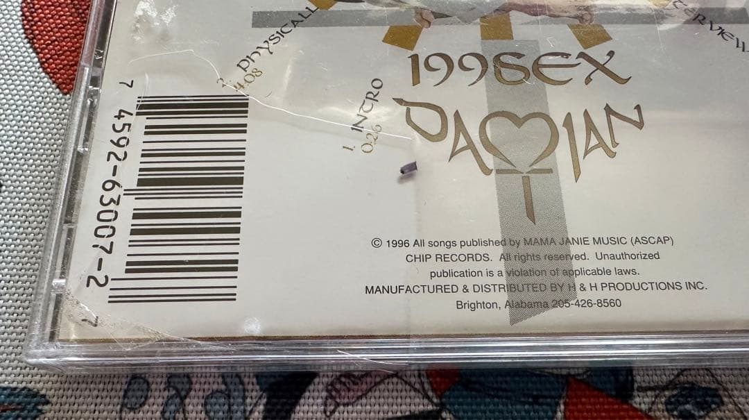 G RAP Damian 199sex CD新品