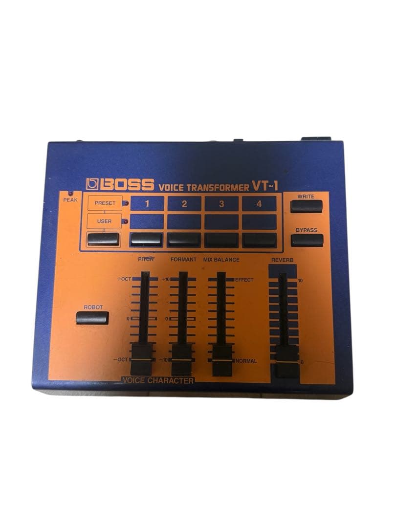 BOSS ボイストランスフォーマー VT-1 通電のみ確認済 BOSS VT-1 Voice Transformer | Vintage Synth Explorer
