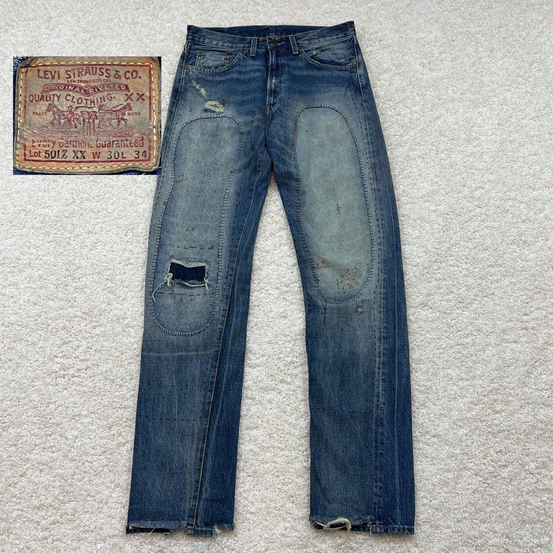 超希少】 LEVI'S 501ZXX 54s復刻版 42タロンジッパー LVC - メルカリ