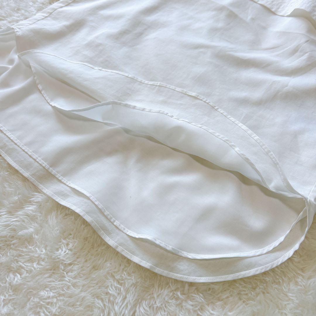 【美品☆レア】MACOマコ セーラーブラウス ホワイト free 半袖