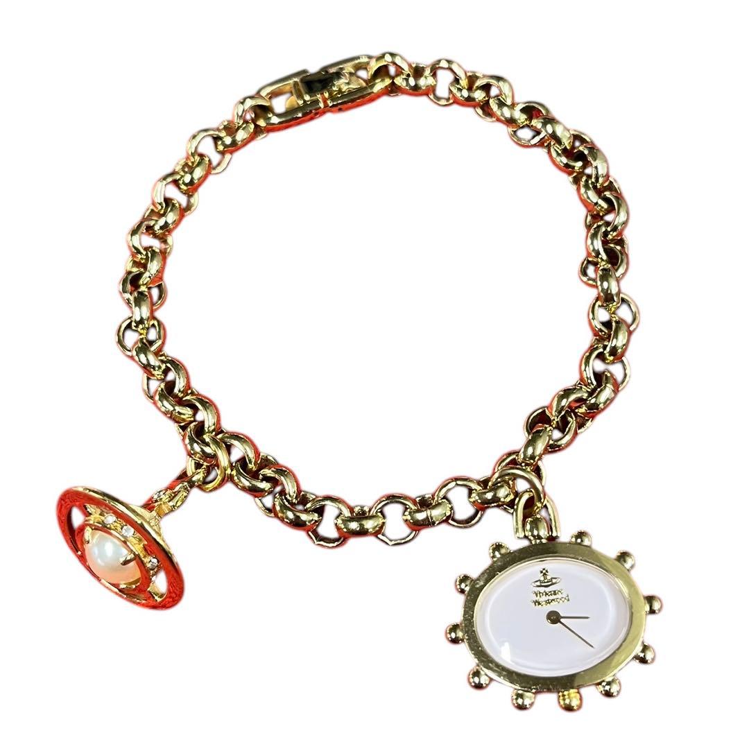 ヴィヴィアンウエストウッド ミルククラウン ブレスレットウォッチ 腕時計 ヴィヴィアン ウエストウッド 腕時計 レディース シルバー