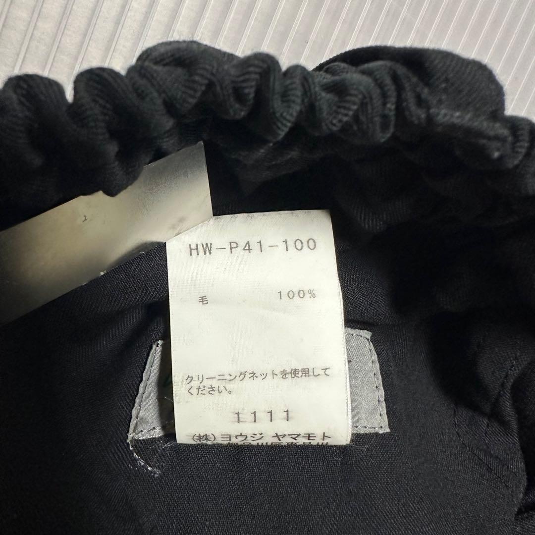 Used】ヨウジヤマモトプールオム / ラップパンツ / ウールギャバ