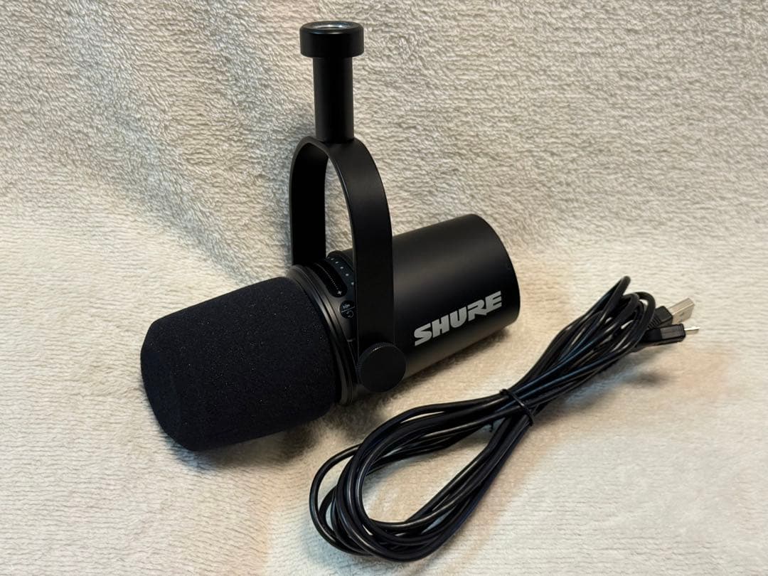SHURE MV7 ダイナミックマイク Amazon.co.jp: SHURE シュア MV7 ポッドキャストマイクロホン MV7-K-J