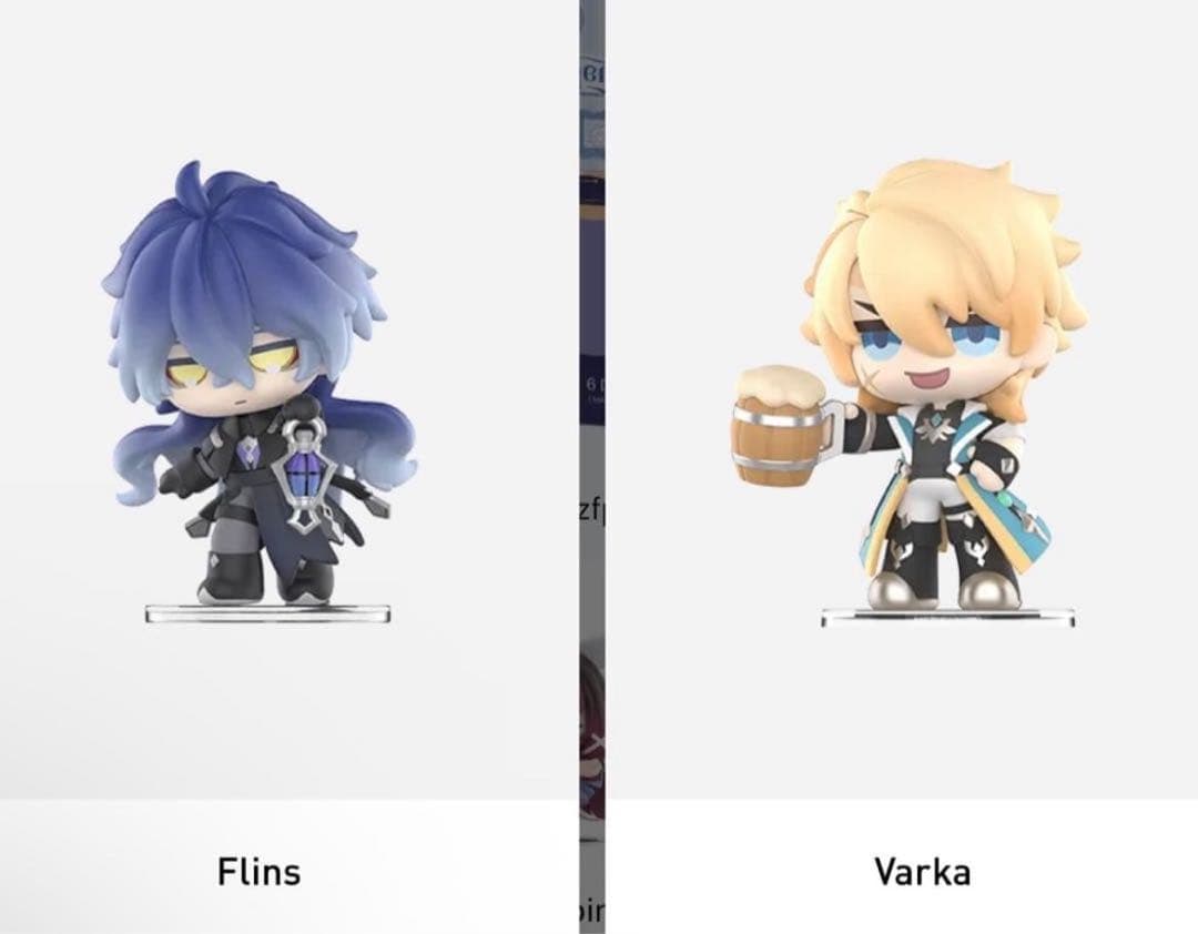 原神 ポップマート POP MART ファルカ フリンズ フィギュア 2点セット