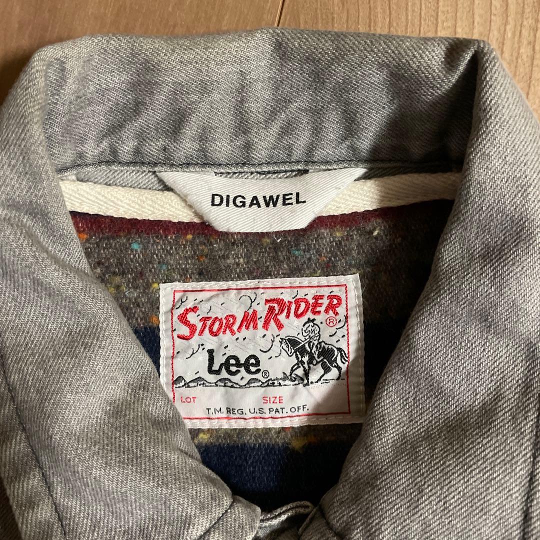 ☆DIGAWEL × Lee ストームライダー ライナー付き デニムジャケット
