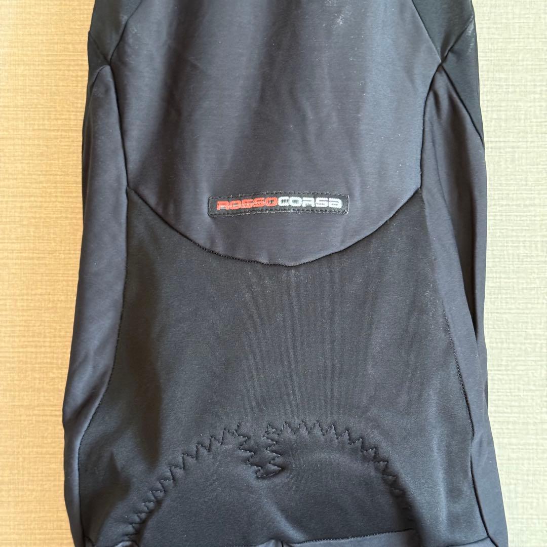Castelli rosso corsa サイクルビブ　裏起毛　Sサイズ Castelli（カステリ） ☆20980円〜最安値挑戦中☆◎CASTELLI 競輪 A級