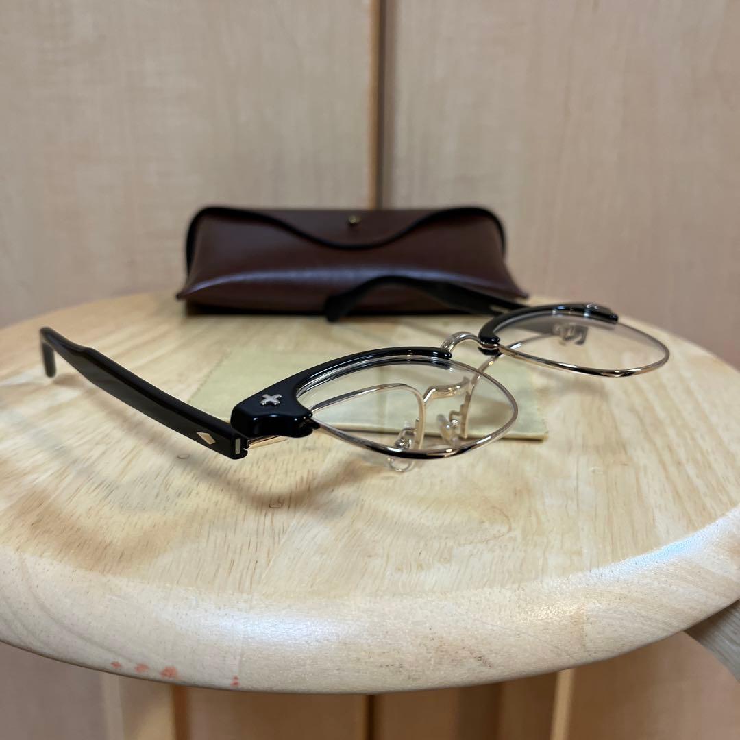 Foremost フリップアップ サングラスブラック/クリア 眼鏡