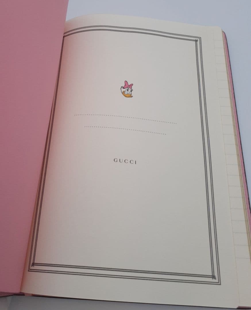 Z07-77 グッチ ディズニーコラボ デイジー ノート - メルカリ