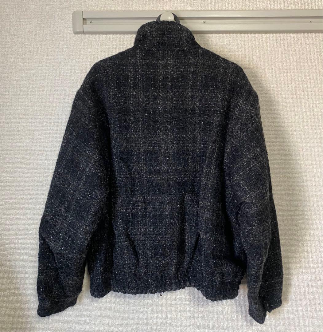 LIDNM ALPACA SILK TWEED ZIP - メルカリ