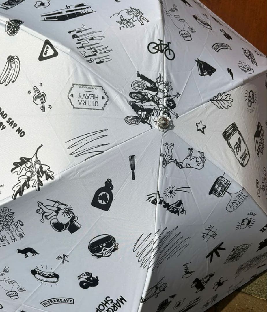 ジェリー鵜飼 ジェリーマルケス デザイン 折りたたみ傘 レア 限定完売