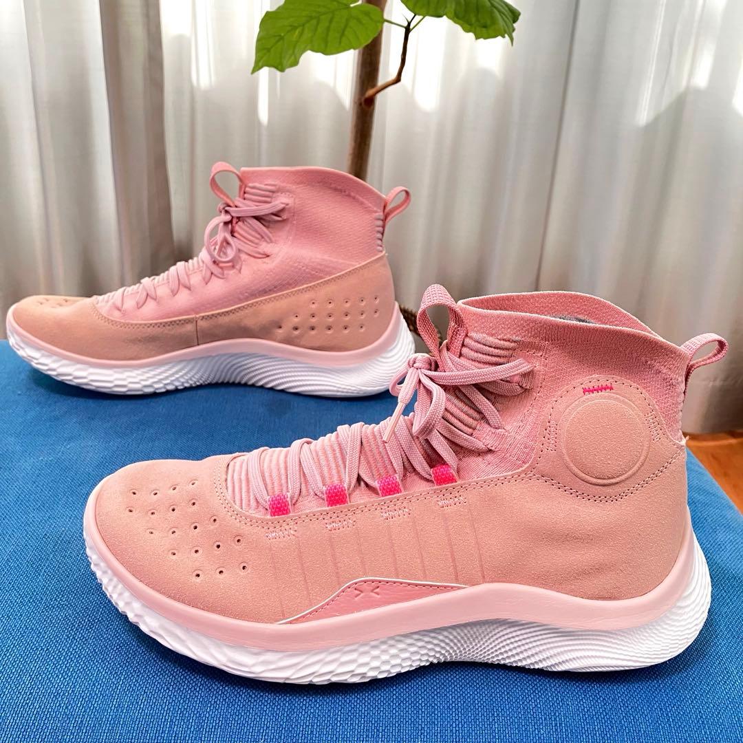 UA CURRY 4 flotro カリー4 フロトロ ピンク ホワイト 27 Under Armour Curry 4 FloTro 'Pink' 3024861-600