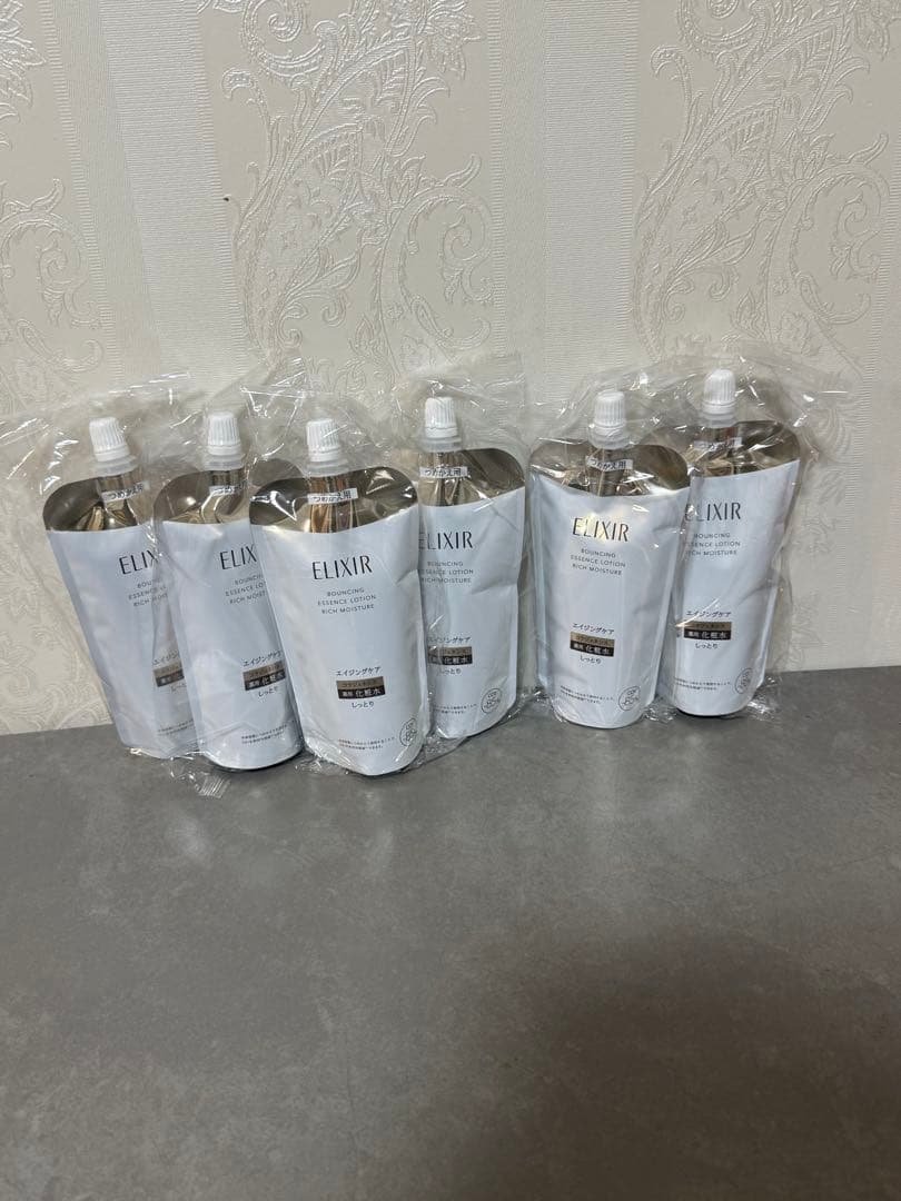 ELIXIR エリクシール リフトモイストローション しっとりタイプ ba 6袋 エリクシール リフトモイスト ローション しっとりタイプ ba つめかえ