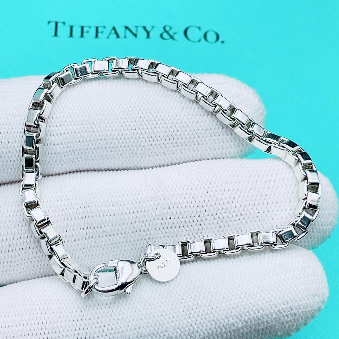 ◇ティファニー◇ 新品仕上済 ベネチアン ブレスレット Ag925 14.62g