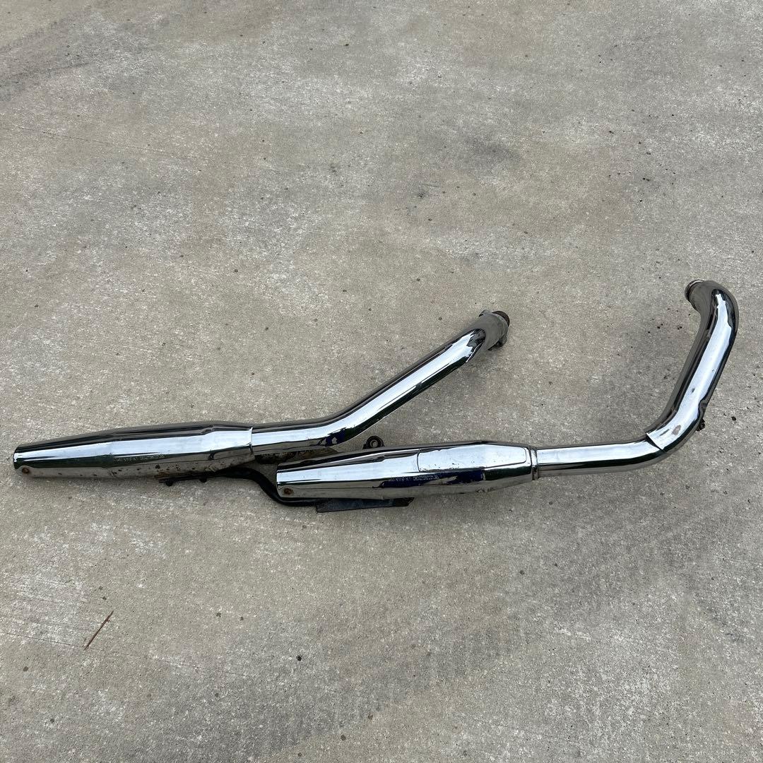 スティード400 純正マフラー スティード400 純正マフラー - メルカリ