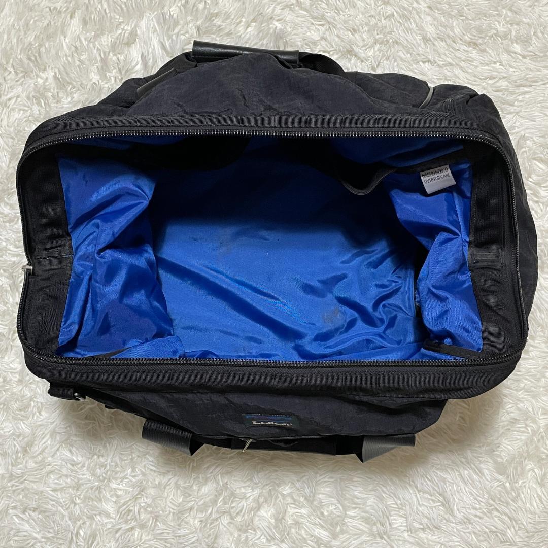 【美品】 L.L.Bean 90s ボストンバッグ　ビンテージ　ブラック　大容量