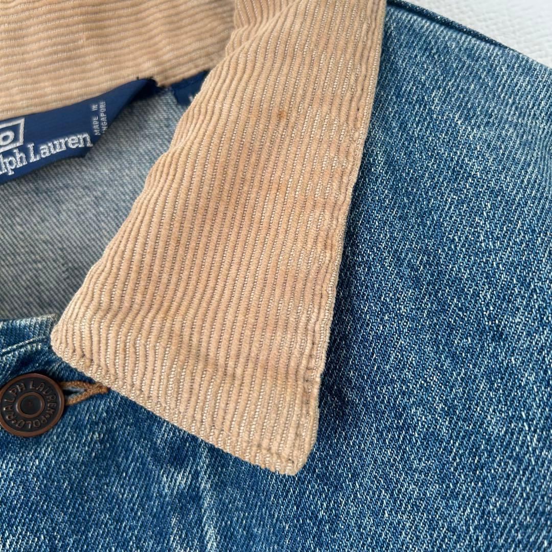 スペシャル】ラルフローレン デニムジャケット セカンド 90s 三角タグ