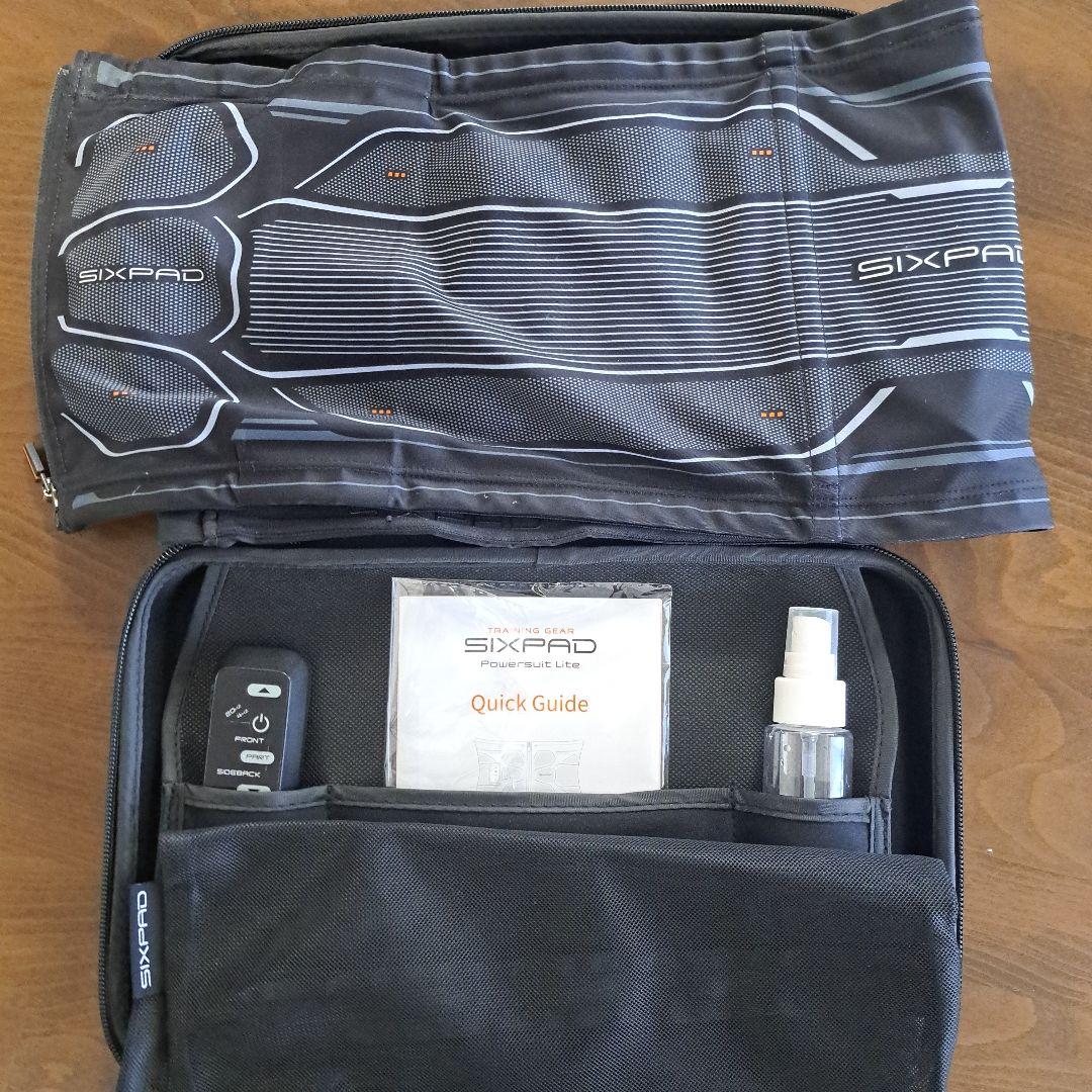 SIXPAD 専用ケース付 LSizeコントローラー、スプレーボトル付き - メルカリ