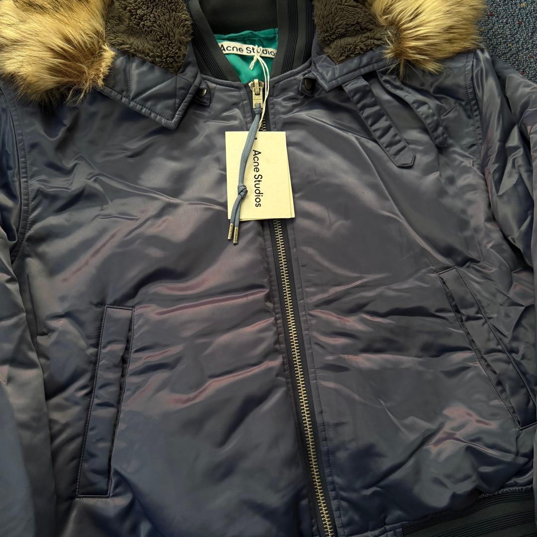 acne studios パッデッドフーデッド ボンバージャケット - メルカリ