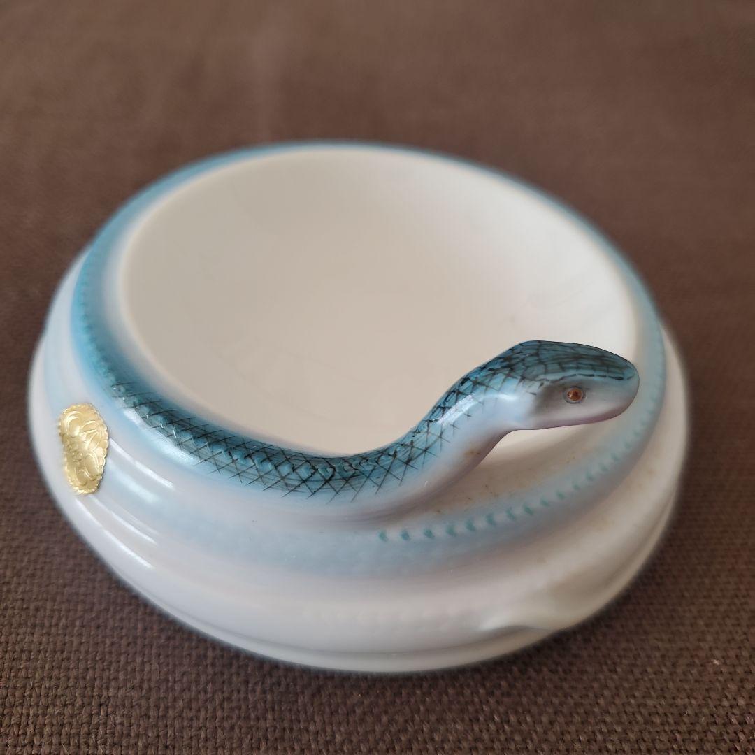 大倉陶園　トレイ　小物入れ　へび　蛇　オークラ　OKURA CHINA 陶器 大倉陶園 – Okura Art China – | Table LABO - テーブルラボ