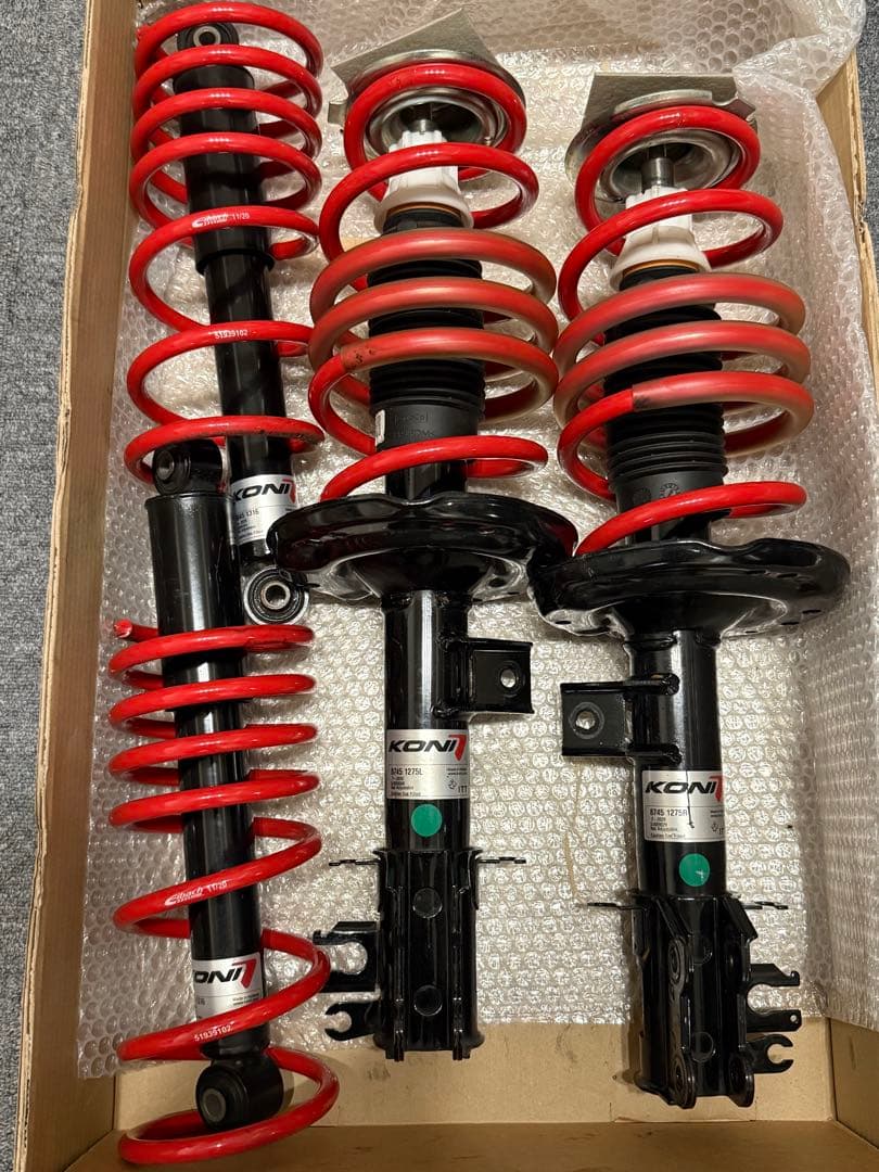 アバルト595コンペティツィオーネ 純正KONI & Eibachサスペンション