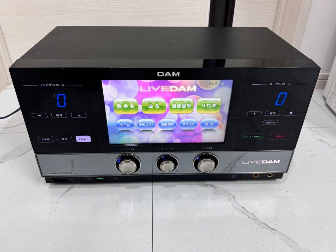 第一興商　LIVE DAM DAM-XG5000 楽天市場】カラオケ本体【中古】【送料無料】第一興商 LIVE DAM DAM
