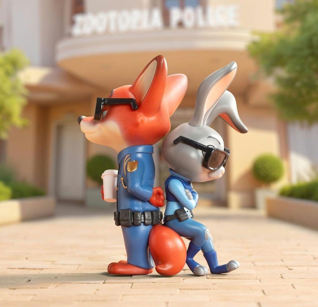 52TOYS ズートピア フィギュア BEST DUO 2種類 - メルカリ