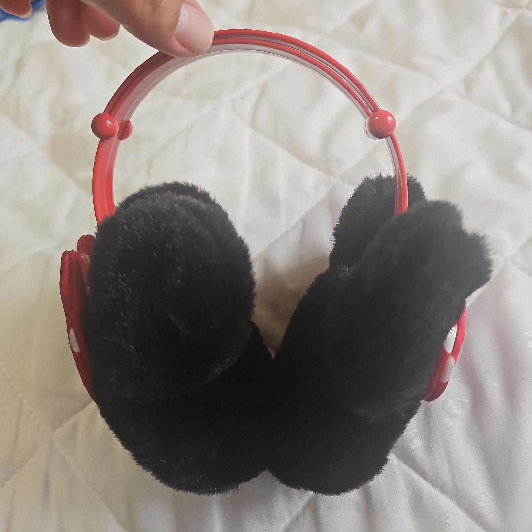 ディズニーリゾート ミニーちゃん 耳あて イヤーマフ 耳当て ミニー