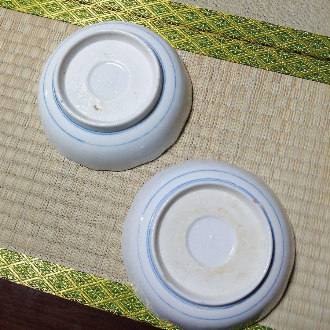 伊万里　金彩膾皿　2種8枚　14.7cm　江戸後期〜明治期