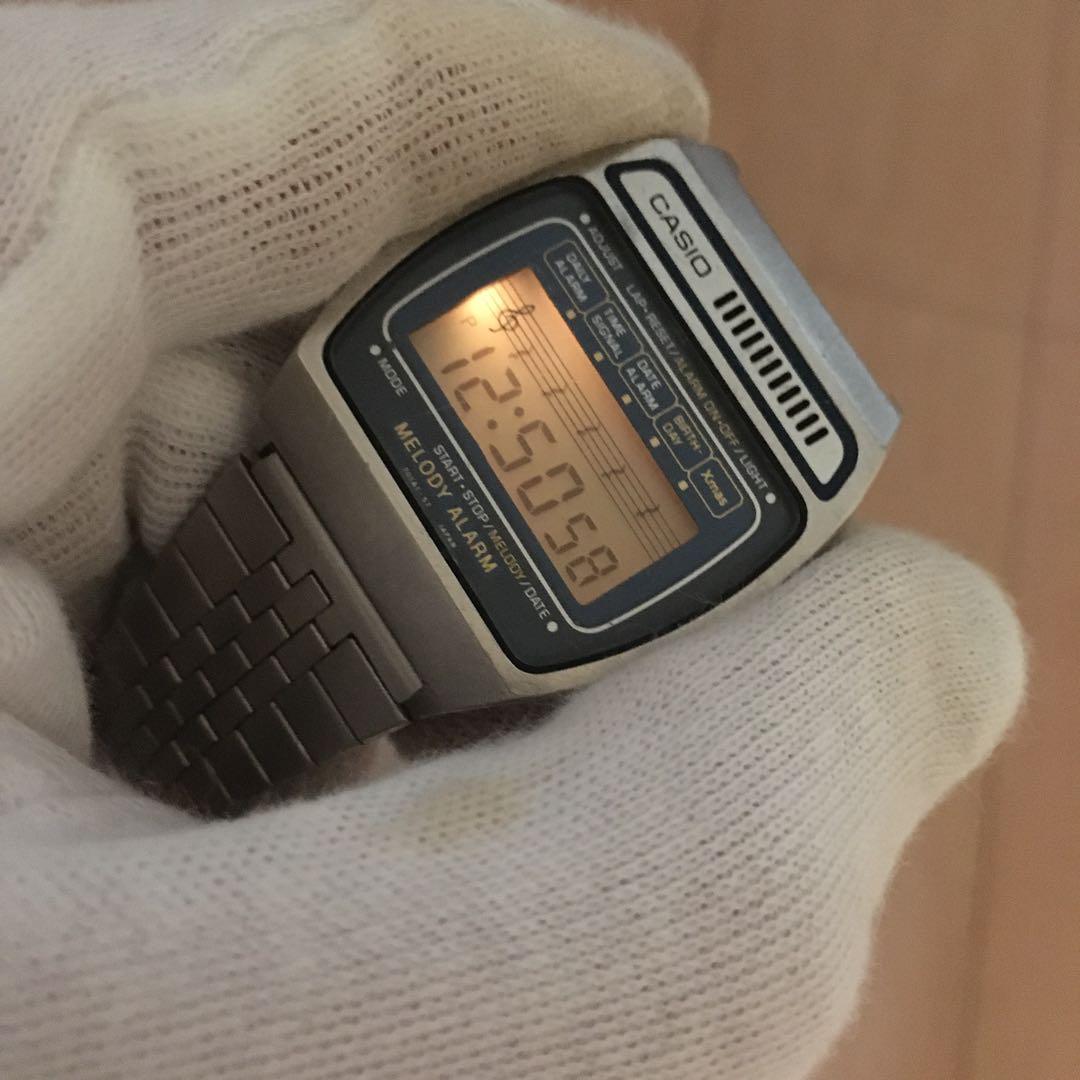激レア◇中古動品◇H104◇カシオ メロディーアラーム◇MELODY ALARM