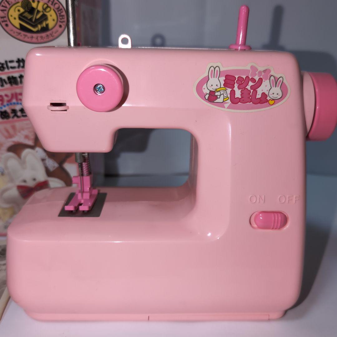超レア品☆ TOMY ミシンしましょ ピンク色 おもちゃ - メルカリ