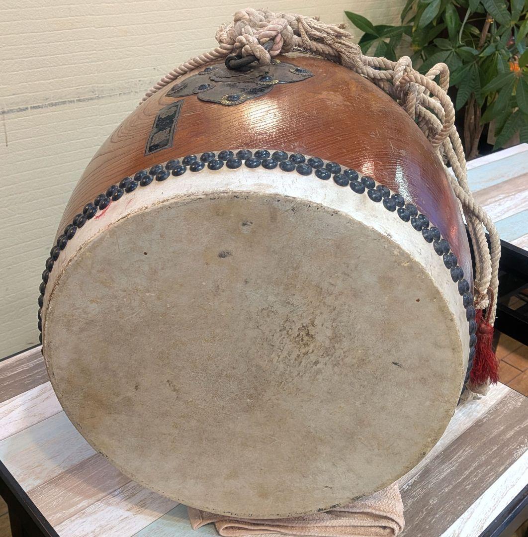 ☆値下げ☆【和太鼓 太鼓正 欅胴極上】36cm×42cm ※本日出品取り下げ