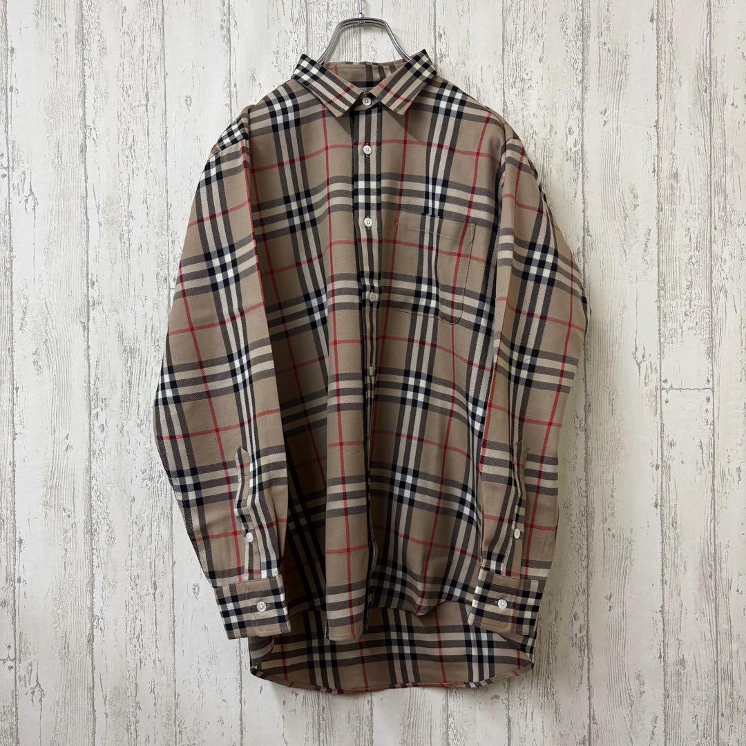 激レア】Burberry バーバリー 長袖シャツ ノバチェック 完売モデル