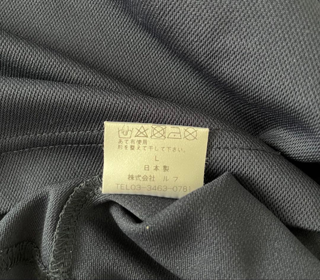 L'oetufルフ ネイビーラインストーンシャツペイズリー柄スコート