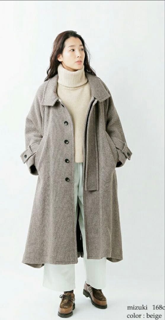 VOAAOV ウールロングコート 尾州 voco-i101-yo - メルカリ