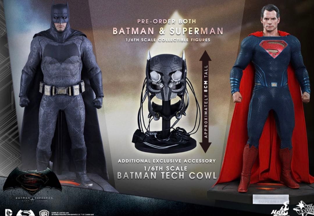 【新品未開封】ホットトイズ バットマン vs スーパーマン ジャスティスの誕生 バットマン vs スーパーマン ジャスティスの誕生』のバットマンを