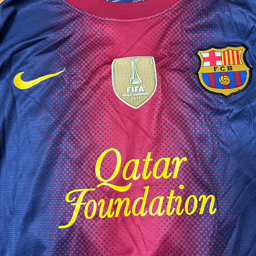 希少 11/12 シーズン バルセロナ CL メッシ MESSI 10 長袖 - メルカリ