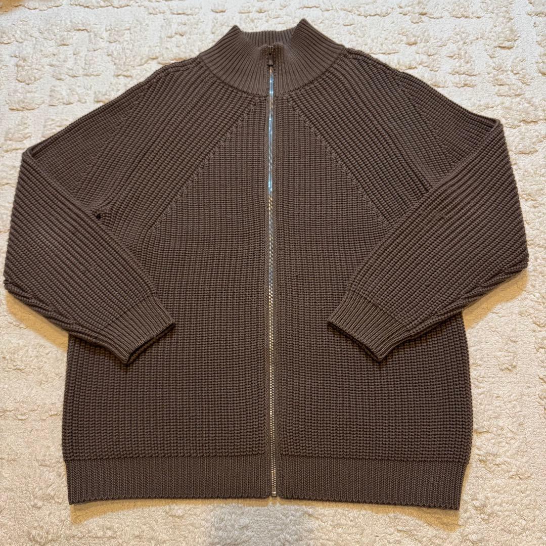 【サイズ3】ブラウン BATONER ドライバーズニット バトナー 日本製 BATONER（バトナー） BATONER SIGNATURE DRIVERS KNIT ドライバーズ